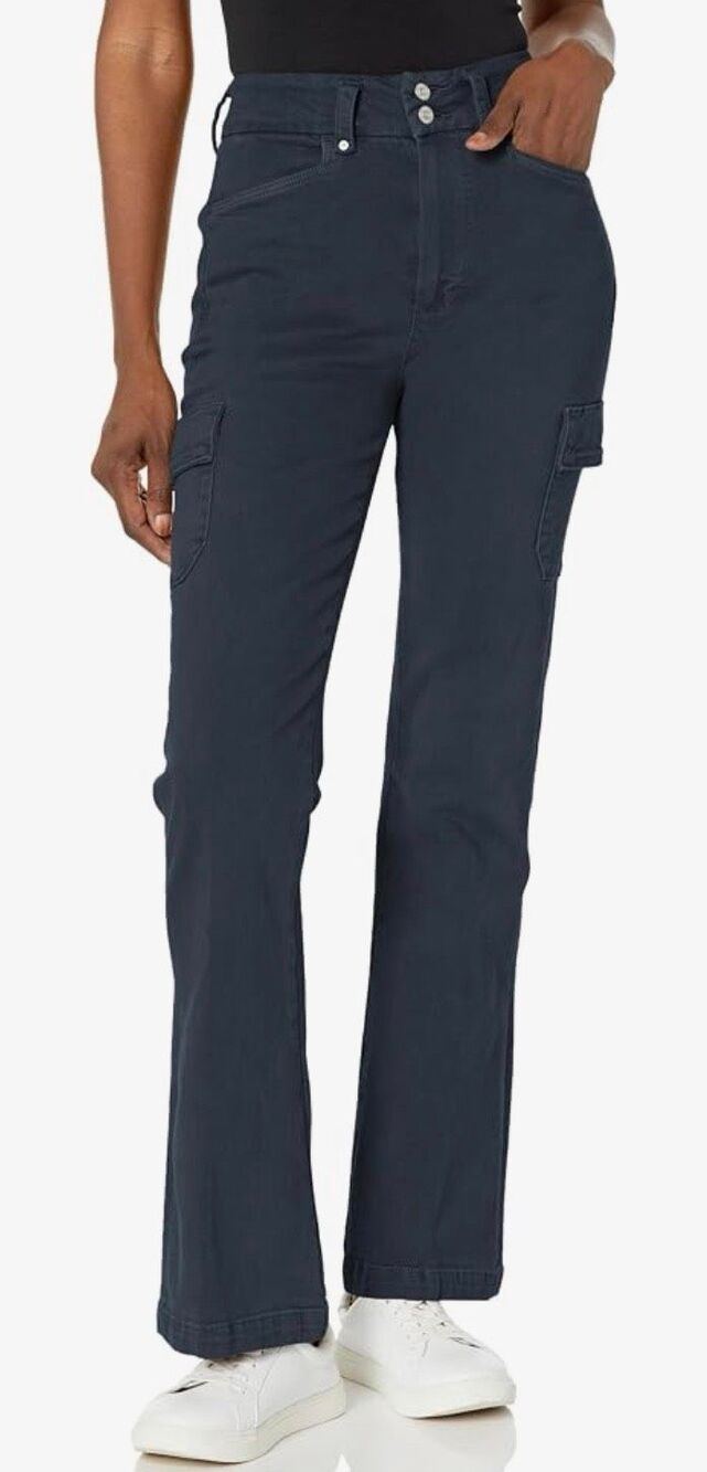 PAIGE Women's Dion 32" Inseem with Cargo Pockets Size 12 NWT